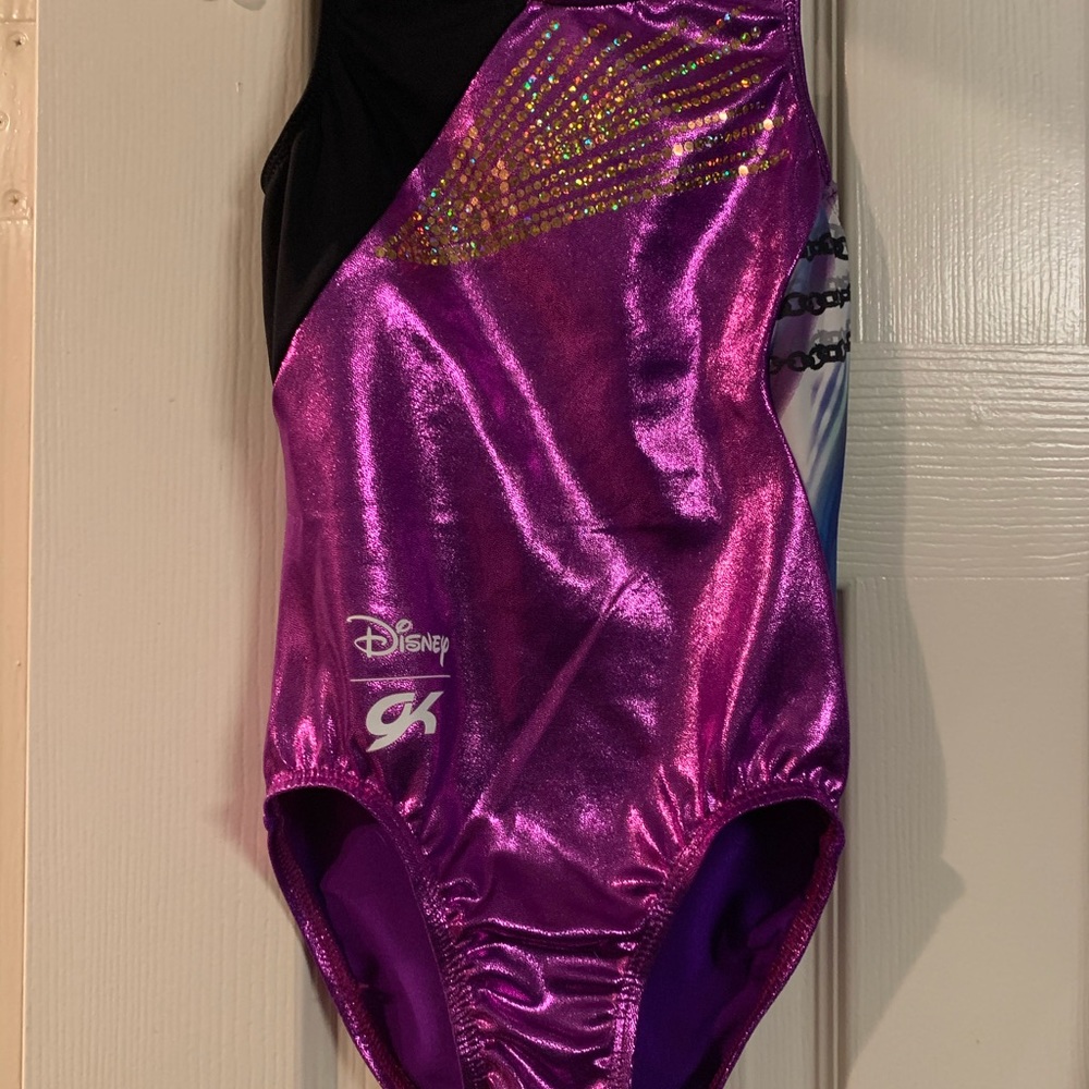 Disney GK Elite Mal Descendants Leotard & Leggings